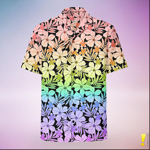 LGBTQ Rainbow Pride Aloha Hawaiian Shirt